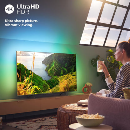 Philips 65 Inch 4K UHD LED Google TV 65PQT8169