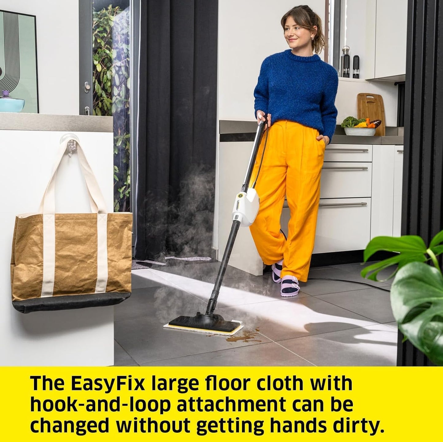 Karcher SC 1 Multi & Up Handheld Steam Cleaner Floor Kit