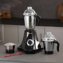 Geepas GSB44067 3-in-1 Mixer Grinder 750W - Stainless Steel Jars, 3 Speed