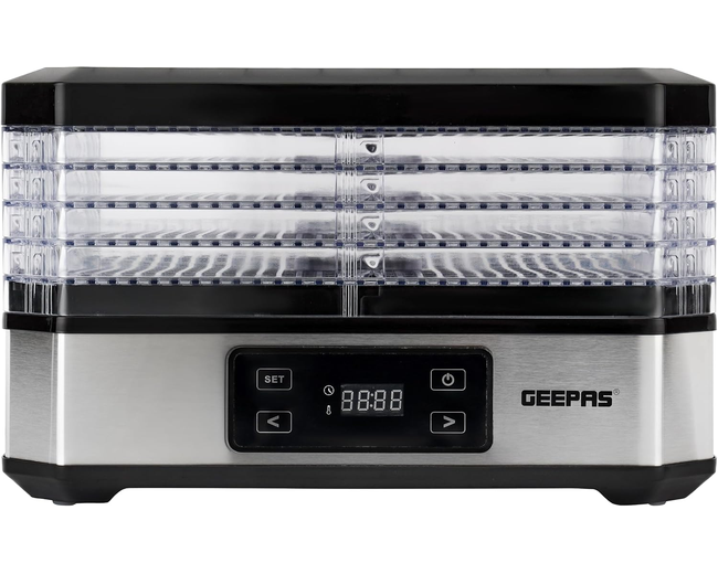 Geepas 500W Digital Food Dehydrator GFD63013N