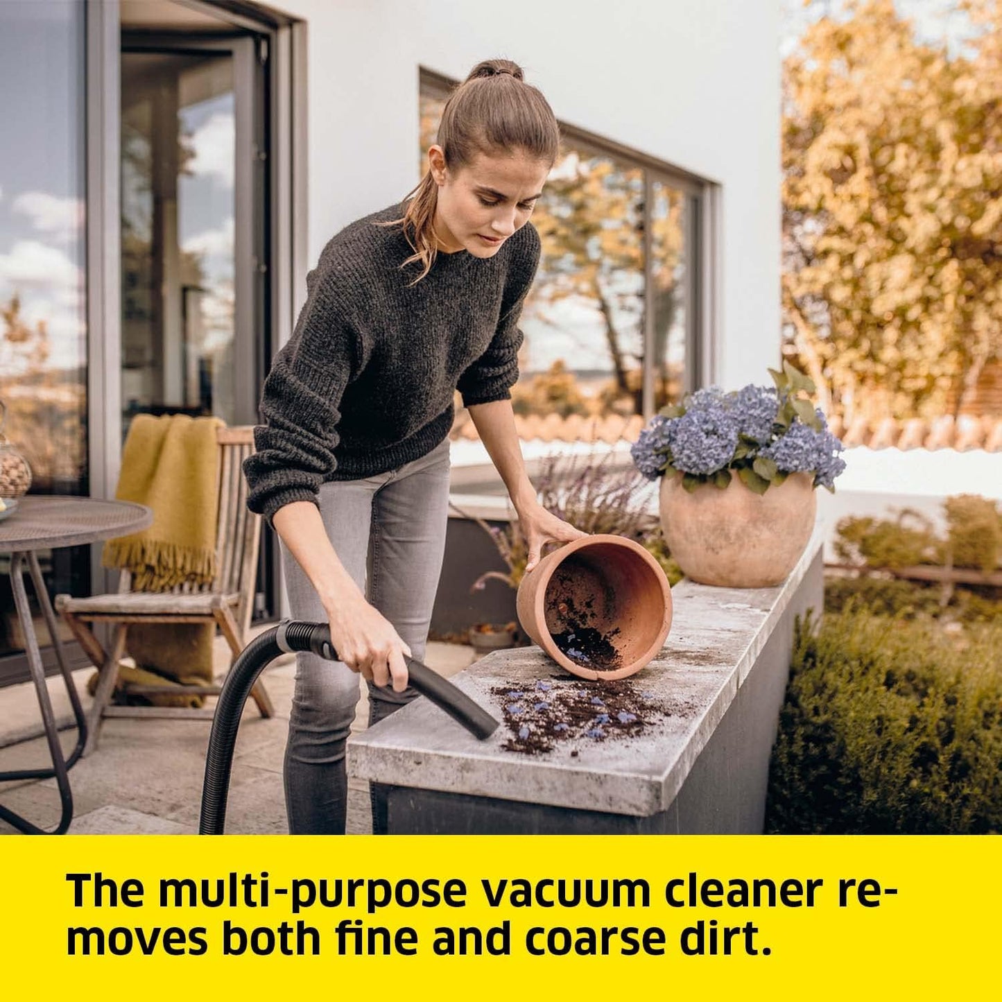 Kärcher WD 3 Multi-Purpose Wet & Dry Vacuum Cleaner – 1000W, 17L
