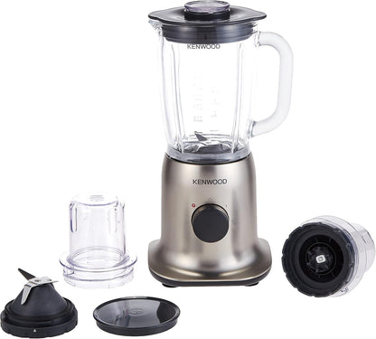 Kenwood BL248 Glass Blender with 2 Multi-Mills, 350W, Ice Crush Function