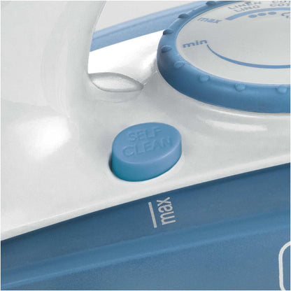 BLACK+DECKER 2000W Steam Iron, Ceramic Soleplate, 25g/min Continuous Steam X2000-B5