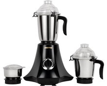 Geepas GSB44067 3-in-1 Mixer Grinder 750W - Stainless Steel Jars, 3 Speed