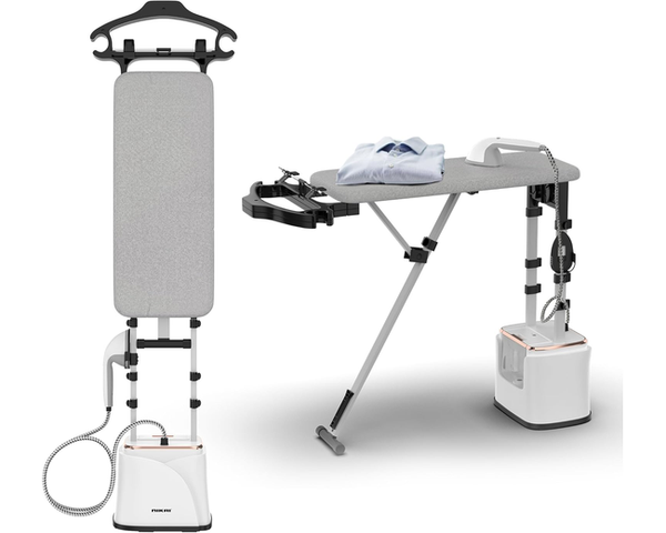 Nikai Garment Steamer with Ironing Board - 1950W, 2.2L Water Tank