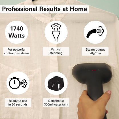 Hamilton Beach Professional Handheld Garment Steamer 11590-ME