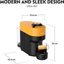 Nespresso Vertuo Pop Capsule Coffee Machine - Yellow