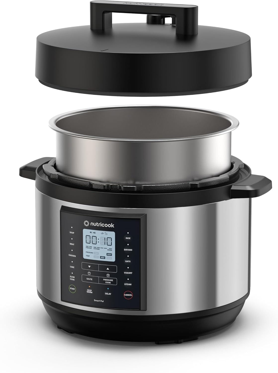 Nutricook Smart Pot 2 Plus 1500 Watts - 9 Appliances in 1 NC-SP210L