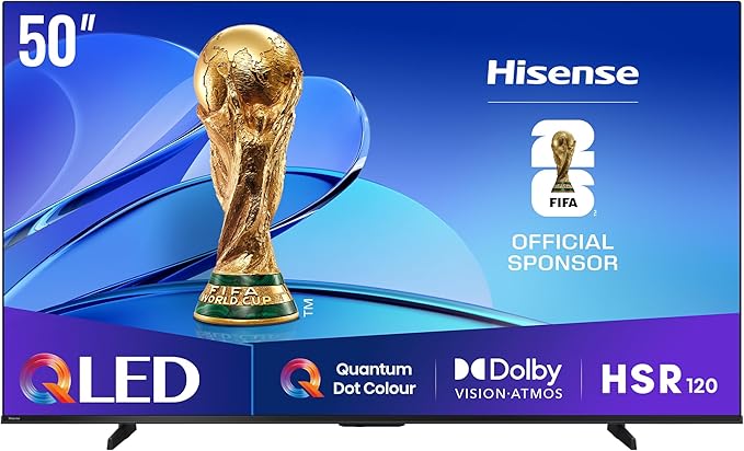 Hisense 50 Inch E7Q QLED 4K HDR Smart TV 50E7Q