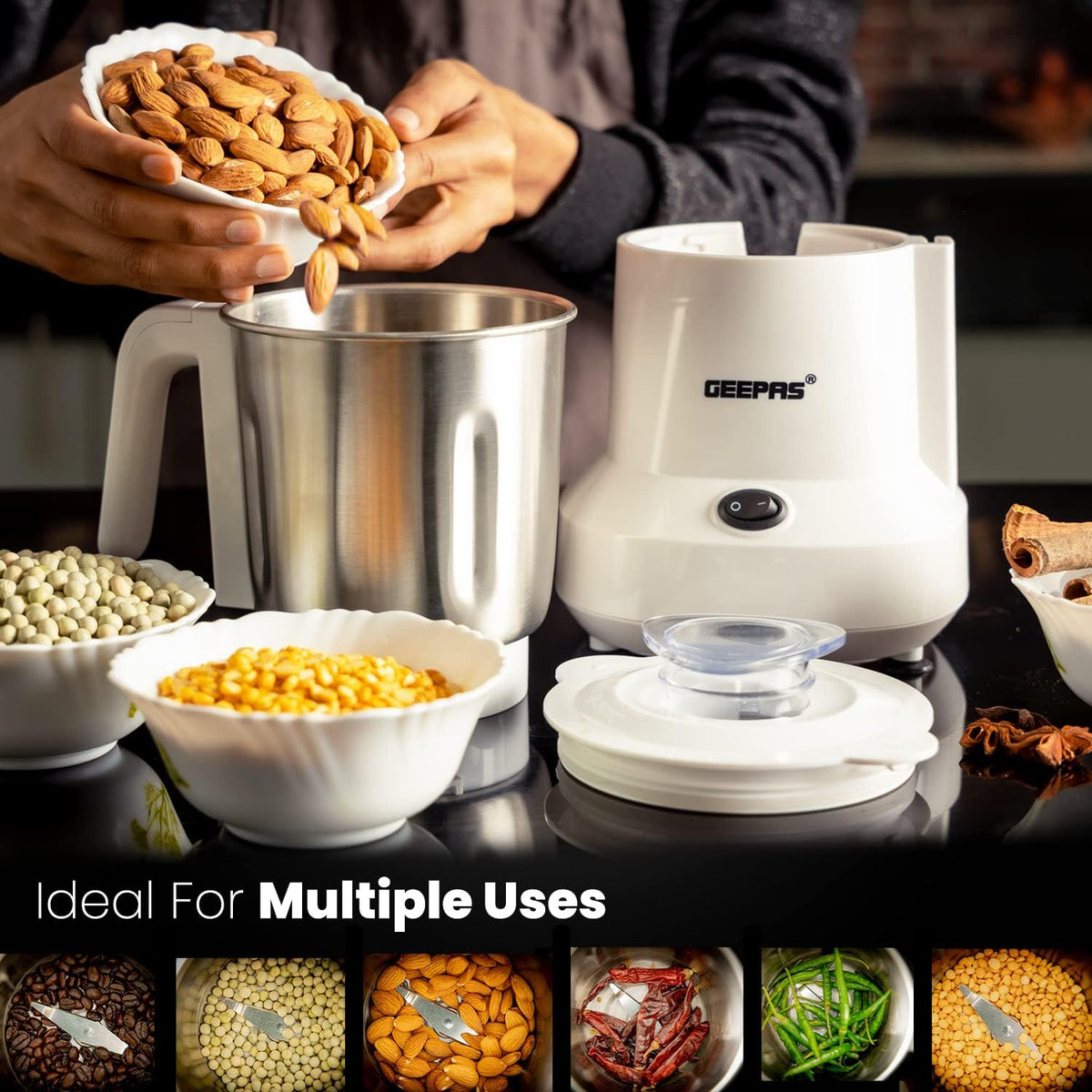 Geepas Coffee Grinder GCG6105 450W Electric Grinder