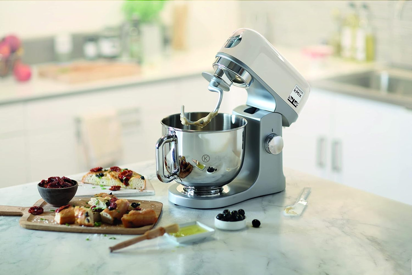 KENWOOD Stand Mixer PREMIUM Kitchen Machine 1000W 5L Stainless Steel KMX750