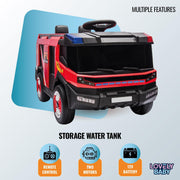 Lovely Baby Water Tank Fire Rescue Ride On Car LB-101EL
