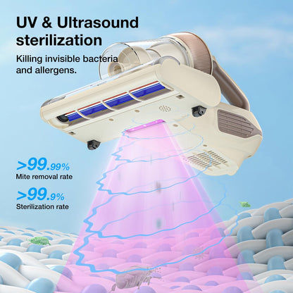 Jimmy BX6 Lite Anti-Mite Bed & Mattress Vacuum Cleaner, UV-C, 600W, 15kPa