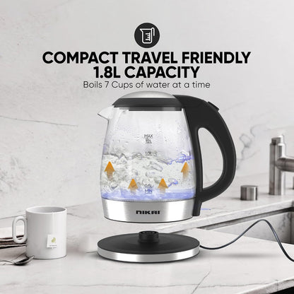 Nikai Electric Glass Kettle NK303G