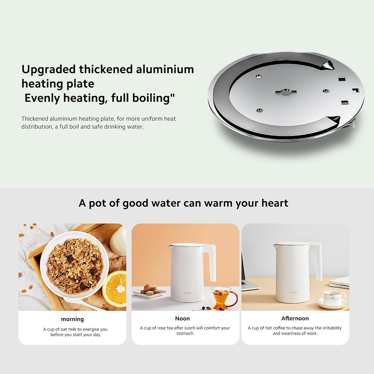 Xiaomi Electric Kettle 2 1.7L BPA Free Stainless Steel Electric Kettle MJDSHO4YM