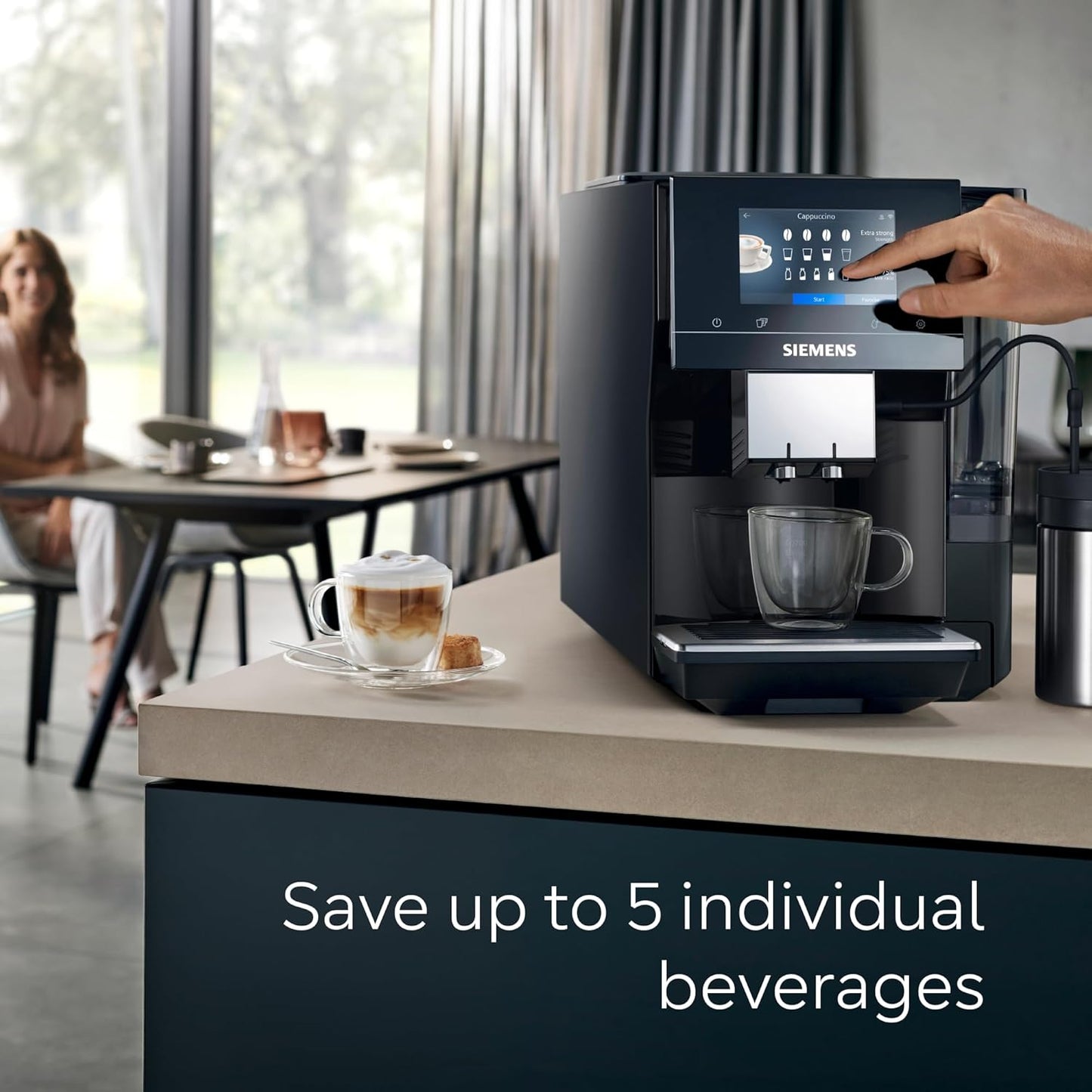 Siemens EQ700 TP713GB9 Bean-to-Cup Coffee Machine