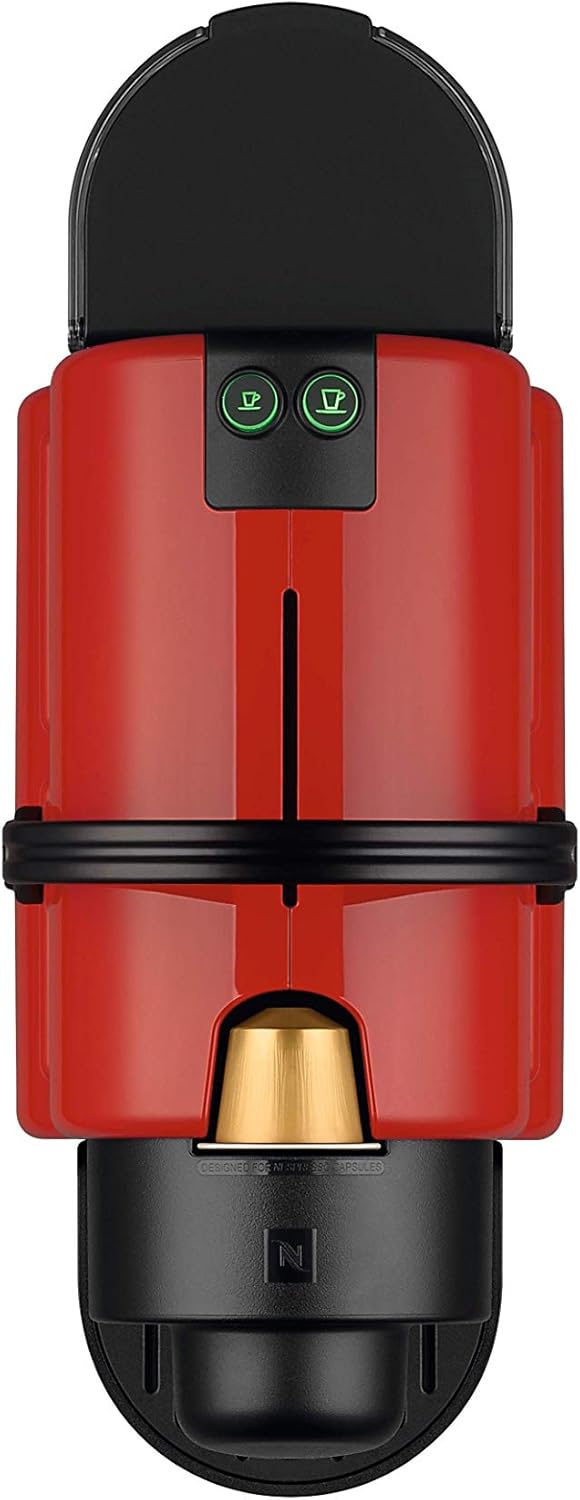 Nespresso Inissia Capsule Coffee Machine - Red