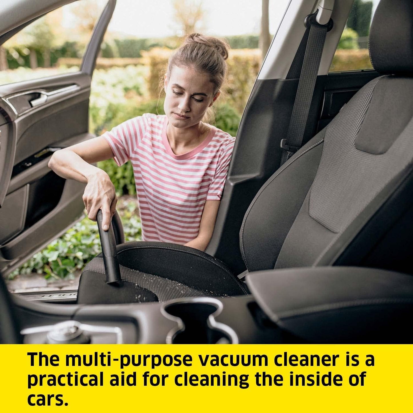 Karcher WD 2 Plus Wet & Dry Vacuum Cleaner - 1000W, 12L Tank