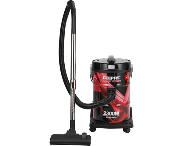 Geepas GVC2598 Drum Vacuum Cleaner - 2300W High Power