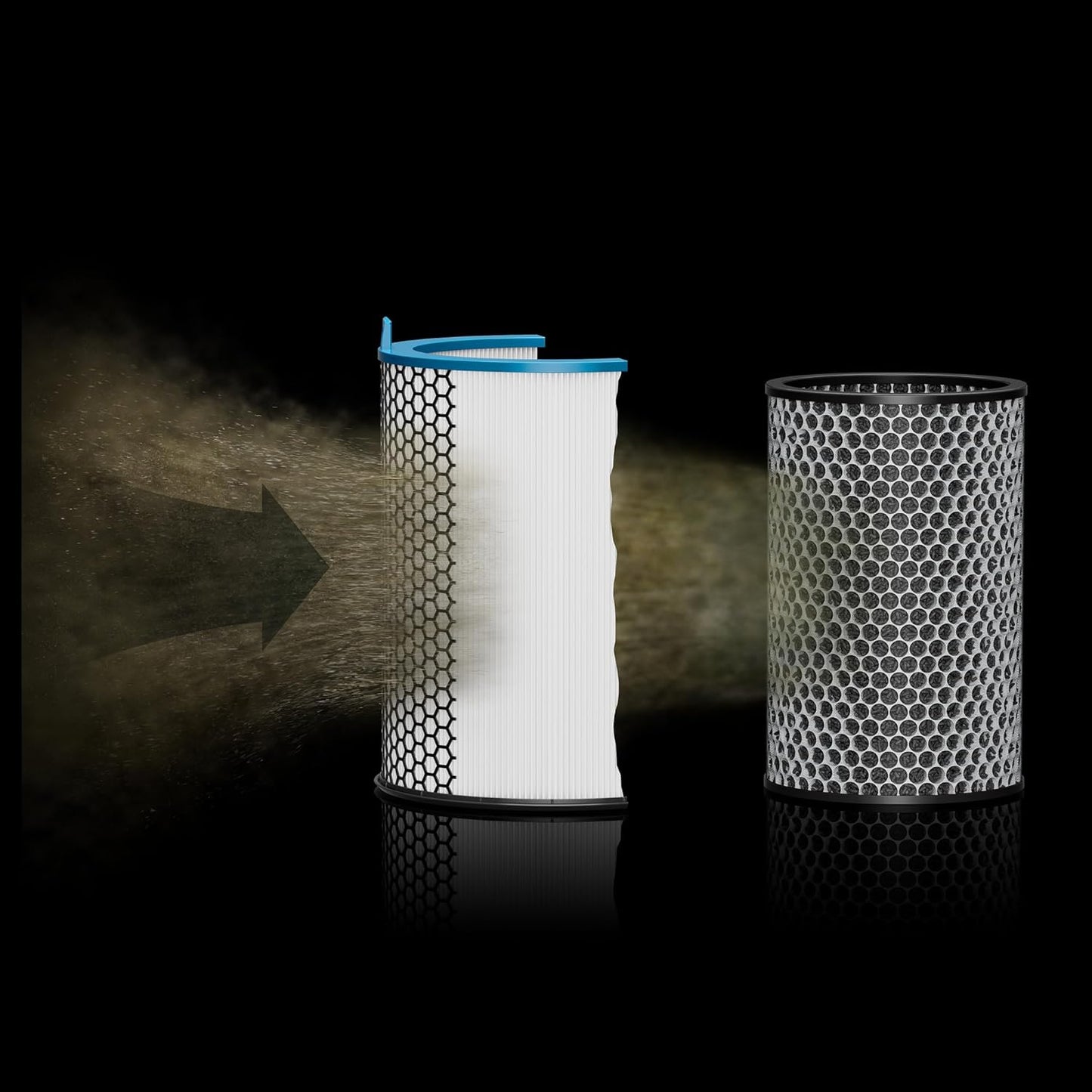 Dyson HushJet Purifier Compact HJ10 - White/Silver, Smart Air Purifier with App Control