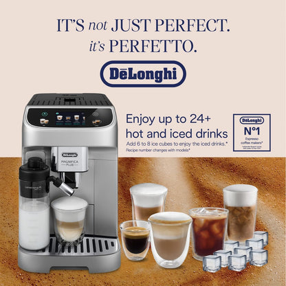 De'Longhi Magnifica Plus ECAM322.70.SB touch display close-up