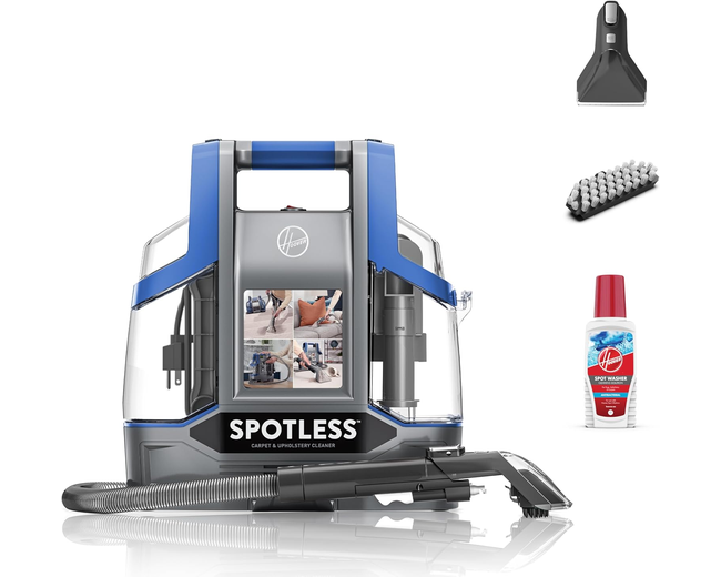 Hoover Spotless Portable Spot Cleaner, Powerful Suction, Dual Tank System CDCW-CSME