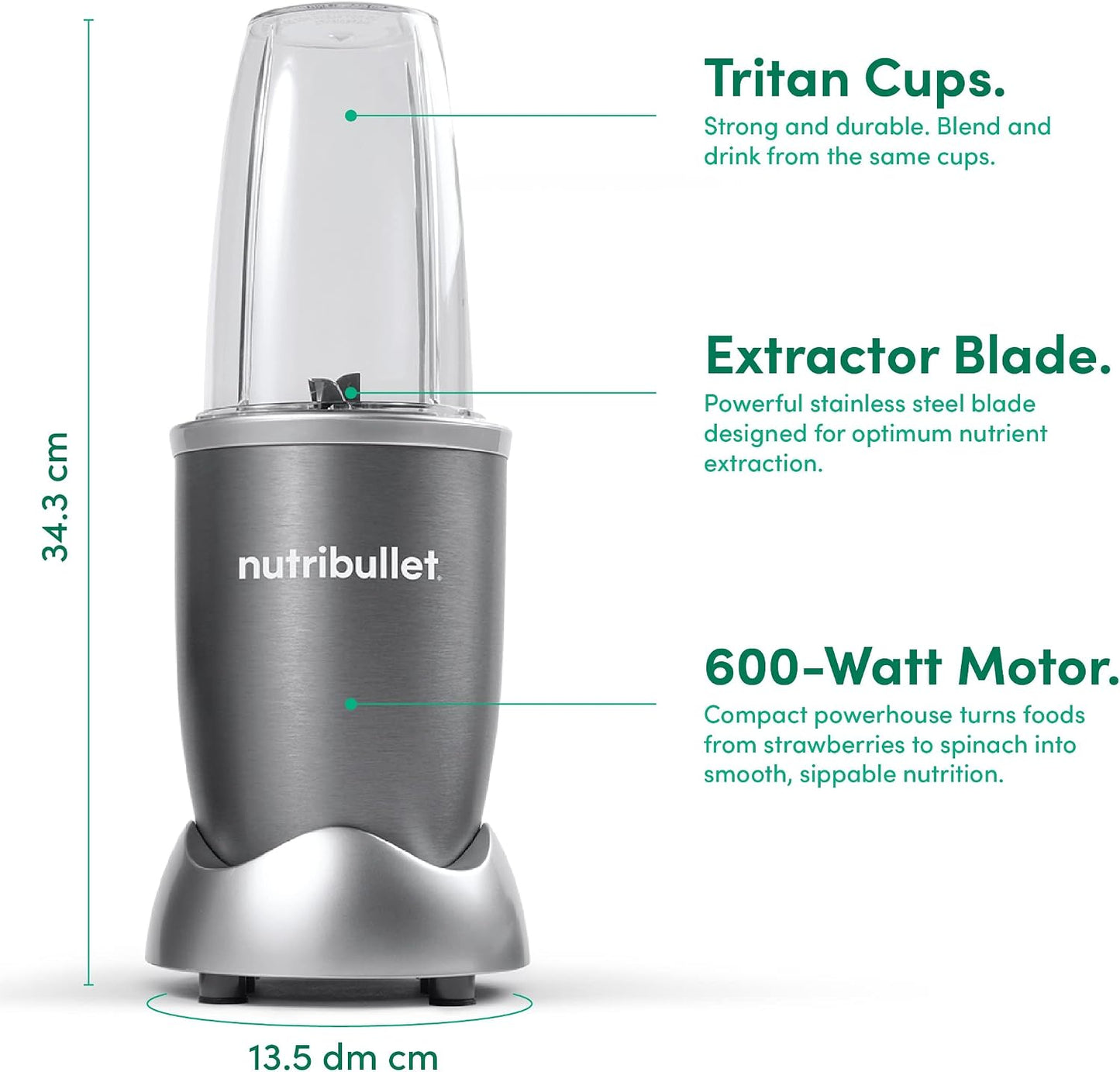 NutriBullet NBR-0612 Multi-Function Blender