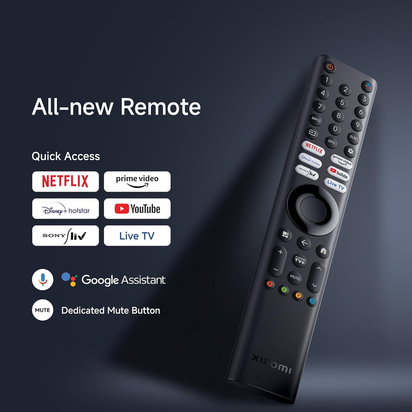 Xiaomi 43 Inch A Pro QLED 4K Smart Google TV L43MB