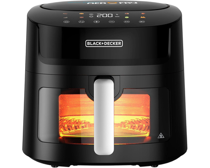 Black+Decker AF7210-B5 8-in-1 Digital Air Fryer - 7.2L with Window