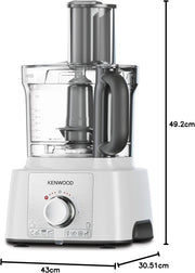 Kenwood FDP65.750WH Multi-Functional Food Processor