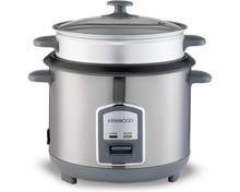 Kenwood RCM19 Rice Cooker & Steamer 1.9L, Non-Stick Pot, Stainless Steel