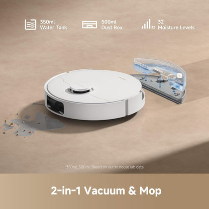 Dreame D20 Plus Robot Vacuum & Mop – 13,000Pa Suction, Self-Emptying