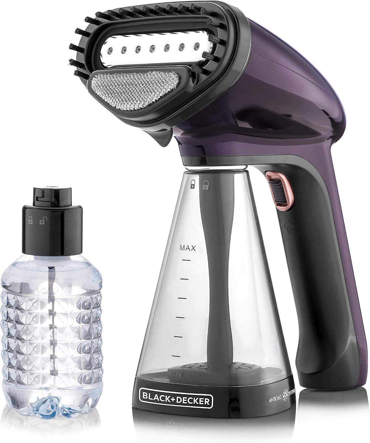 BLACK+DECKER Handheld Garment Steamer 1500W Steam HST1500-B5