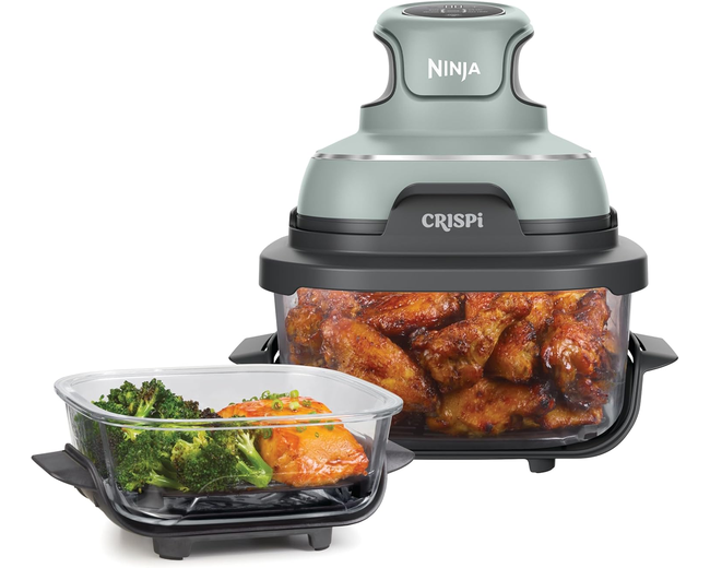 Ninja Crispi 4-in-1 Portable Air Fryer System Sage Green FN101UKSG
