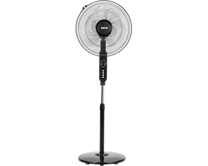 Geepas 16" Stand Fan 60W 3 Speed 5 Leaf Blade Adjustable Height & Tilt GF9489N