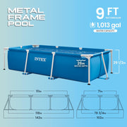 Intex 28272NP Rectangular Metal Frame Pool 3m x 2m x 75cm