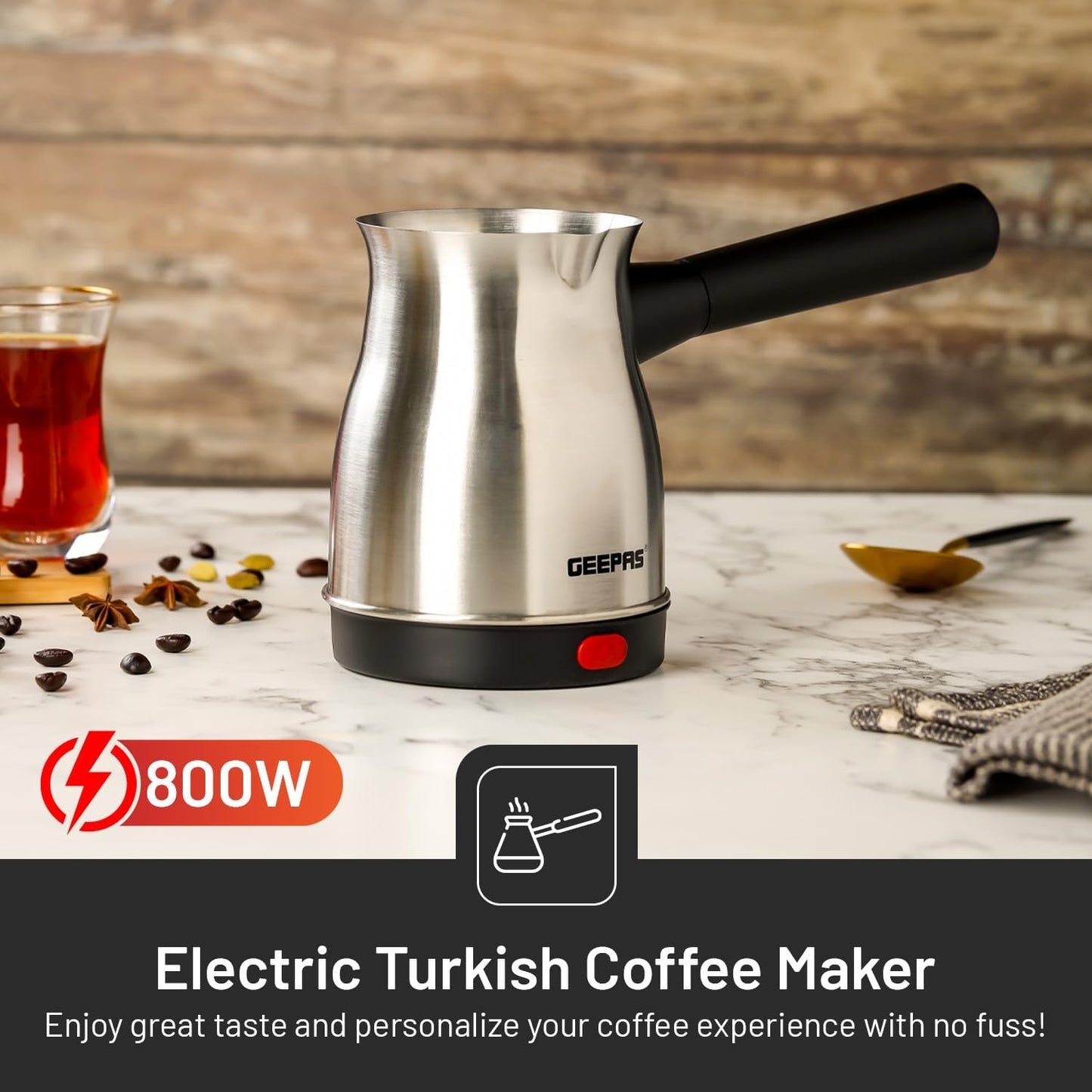 Geepas Electric Turkish Coffee Maker GK38050