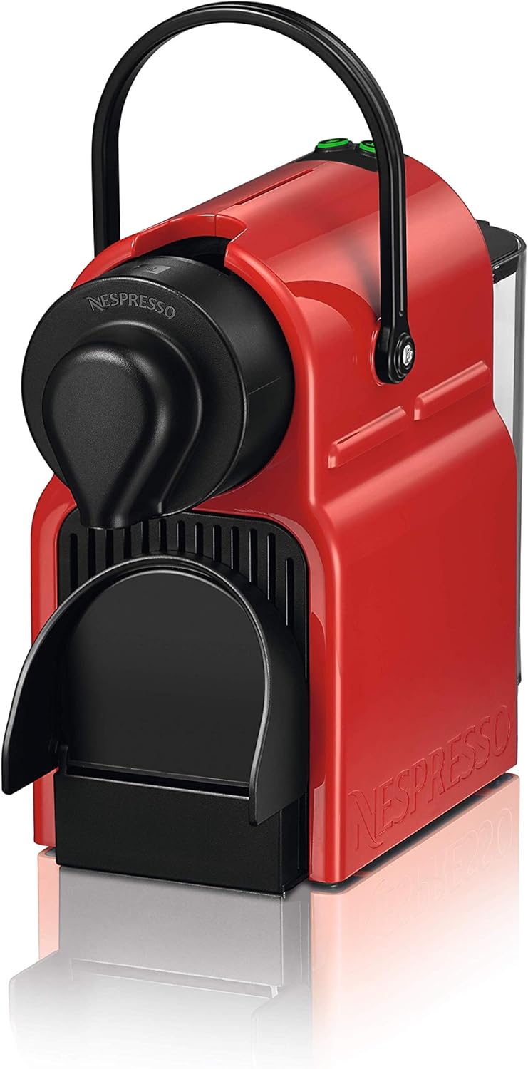 Nespresso Inissia Capsule Coffee Machine - Red