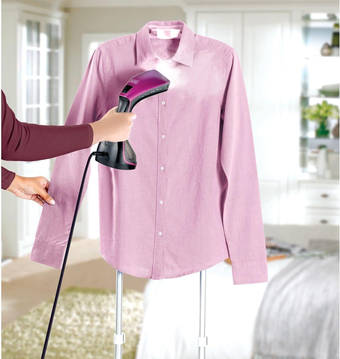 BLACK+DECKER Handheld Digital Garment Steamer HSTD1600-B5