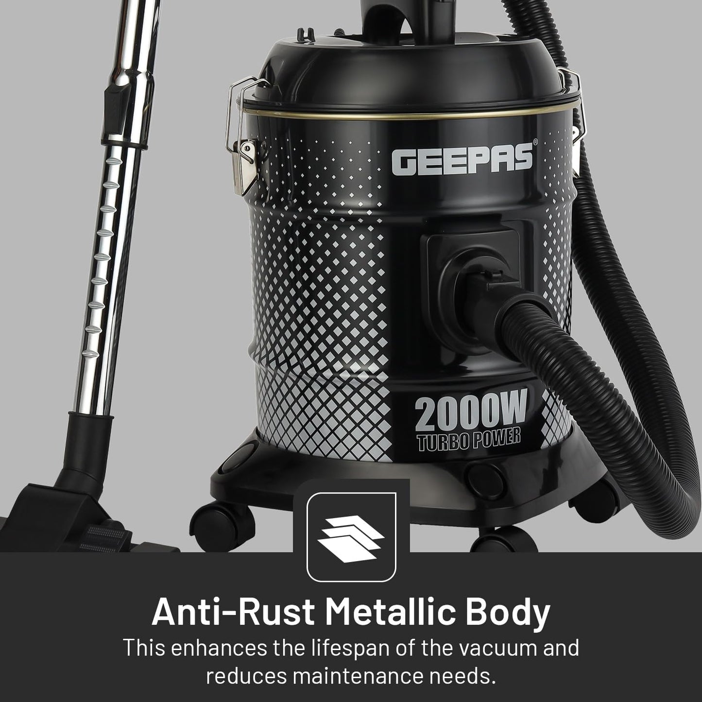Geepas 2-in-1 Blow and Dry Vacuum Cleaner GVC19045