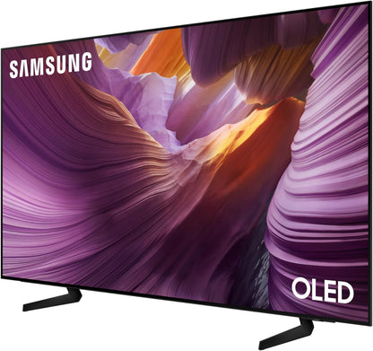 Samsung 77" Class OLED S85F 4K Smart TV with AI Upscaling, OLED HDR, and Tizen OS