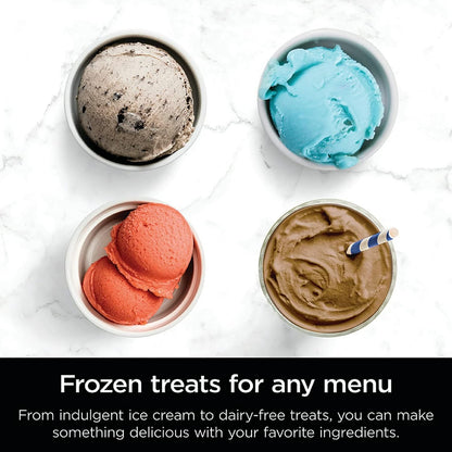 Ninja CREAMi Ice Cream Maker NC300 Pint Containers & Lids