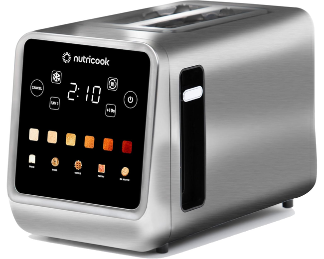 Nutricook 2-Slice Smart Toaster with 6 Browning Levels TS201ME