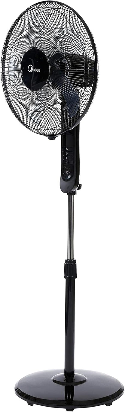 Midea 16'' Pedestal Stand Fan Remote Control, 16 inch, 3 Speed FS40-19K