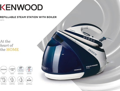 Kenwood Steam Iron Steam Station 2600W 1.8L Water Tank SSP70.000WB