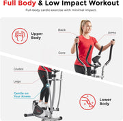 Sunny Health & Fitness Magnetic Elliptical SF-E905