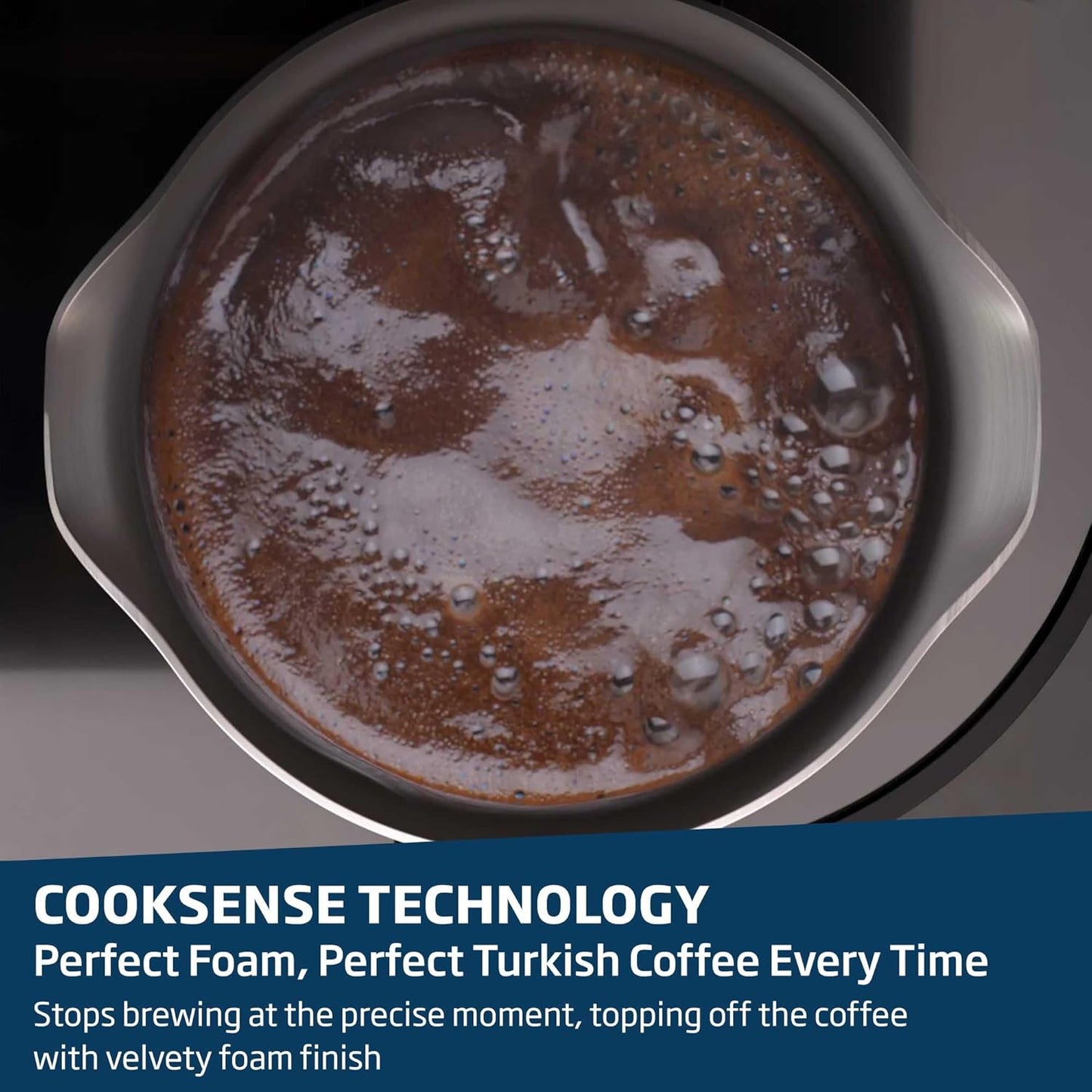 Beko BKK2300 Automatic Turkish Coffee Machine One Touch Control AntiSpill