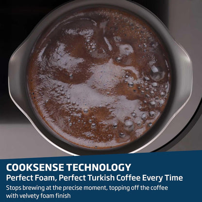 Beko BKK2300 Automatic Turkish Coffee Machine One Touch Control AntiSpill
