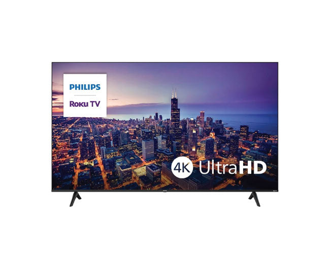 Philips 75 Inch Entertainment 6000 Series 4K Ultra HD LED Roku TV 75PUL6645