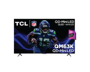 TCL 75 Inch QM63K Series QD-Mini LED QLED 4K UHD Smart TV with Google TV 75QM63K